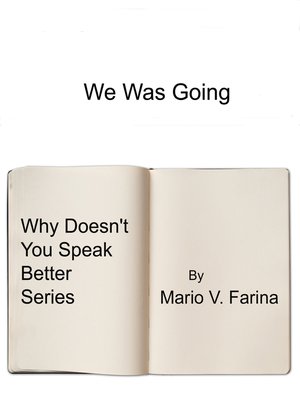 cover image of We Was Going